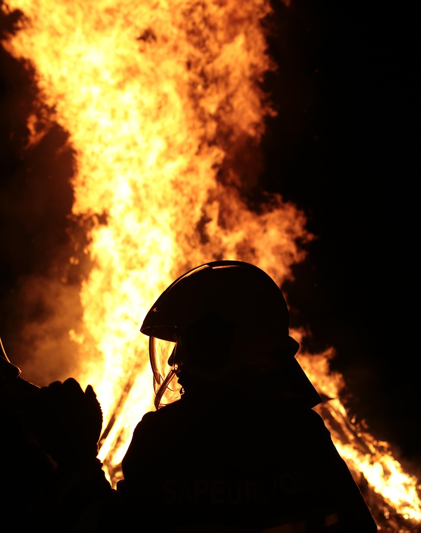 youth firefighters teamwork